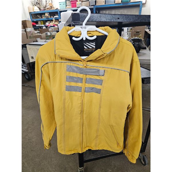 Lined Yellow Men’s Jacket – XL