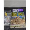 Image 1 : Vintage 1995 “High Times” Magazine w/ Hemp Wraps, Seeds, & Stickers