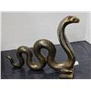 Image 3 : 10” Tall Black and Gold Cobra Statue