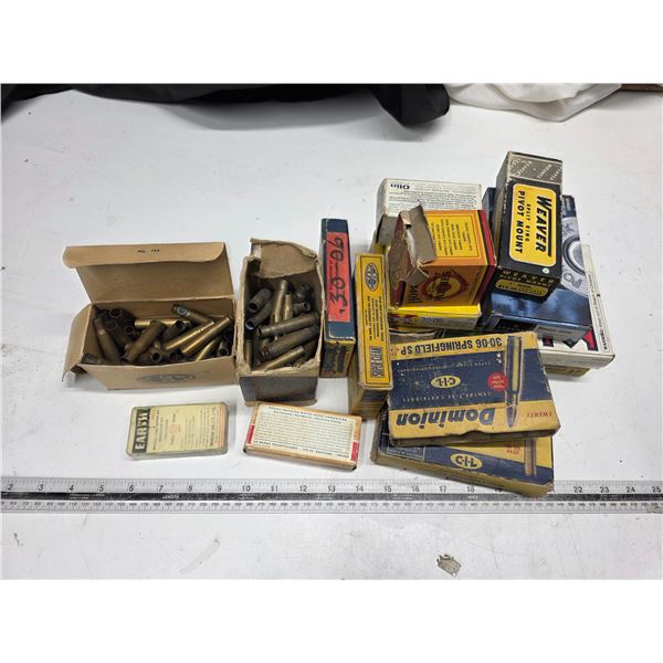 Empty shell casings and some live rounds- *PAL Required*
