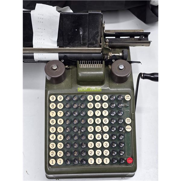Barroughs vintage adding machine