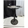 Image 1 : Metal bird bath- 28"H