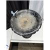 Image 2 : Metal bird bath- 28"H