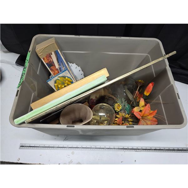 Bin of misc items