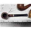 Image 4 : 3 tobacco wood pipes