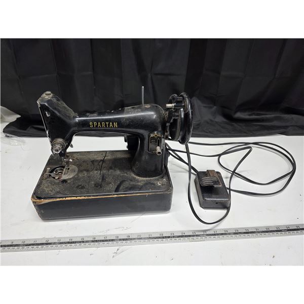 Spartan sewing machine- works