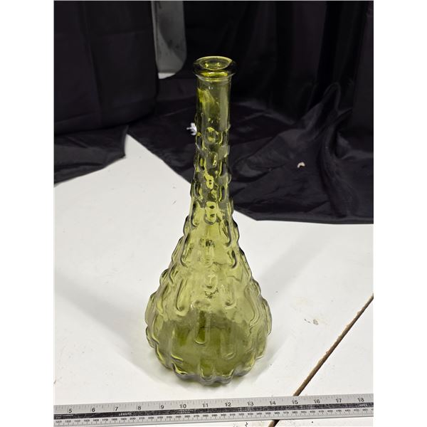 Green vase- 15"H