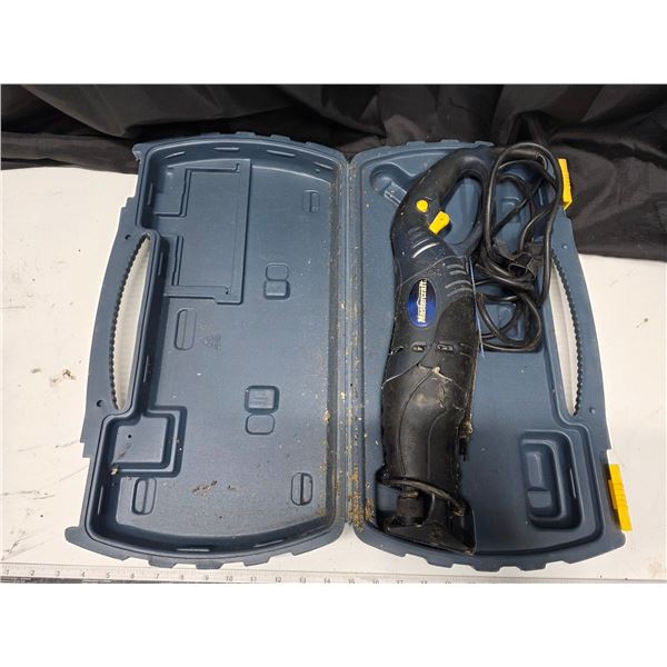 Master craft recipricating saw and case