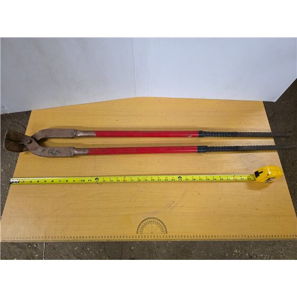 Homemade bolt cutters