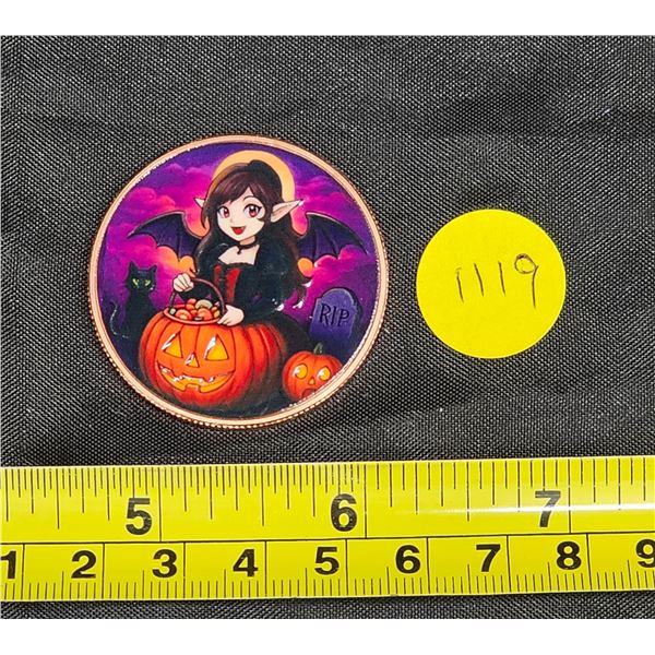 One Ounce .999 Fine Copper Medallion