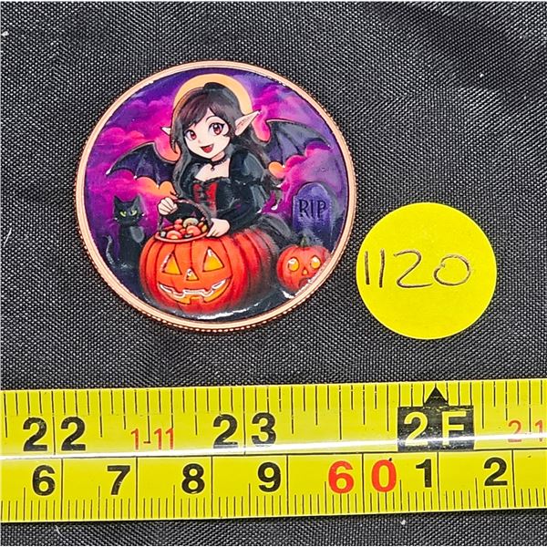 One Ounce .999 Fine Copper Medallion