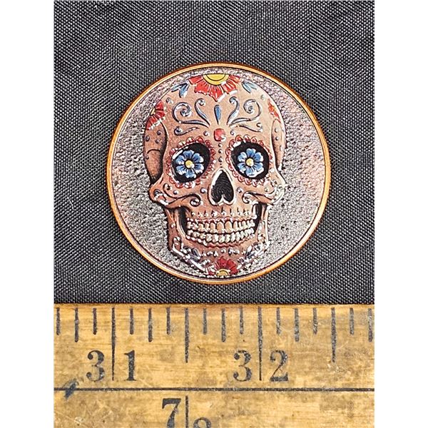 One Ounce .999 Fine Copper Medallion in Case