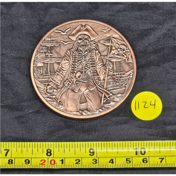 Five Ounce .999 Fine Copper Medallion