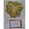Image 1 : Gold Coloured Leaf Shaped Dish