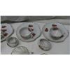 Image 3 : China tea set and other glass items