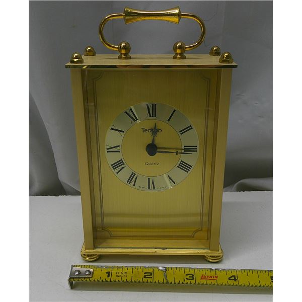 tempo quartz roman numeral clock not tested