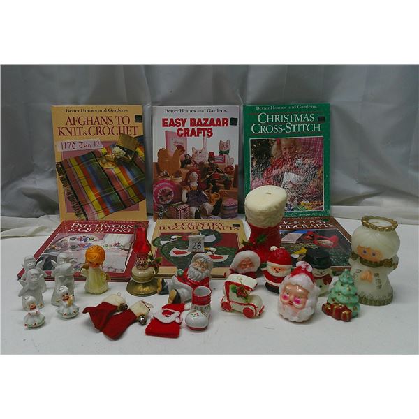 better homes and gardens craft book + christmas décor