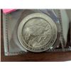 Image 2 : (2) Uncirculated American Wildlife Series Wild Wood Medallic Arts Medals (Jack Rabbit)