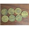 Image 1 : (7) Canadian Antique Tokens From Different Provinces