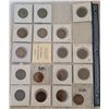 Image 1 : Canadian Large Cents- 18 coins From 1901-1920