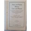 Image 3 : Auto and Radio Battery Care and Repair - complete - binding coming apart - published 1928