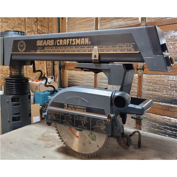 Running Table Saw - Sears/Craftsman Limited Anniversary Spe