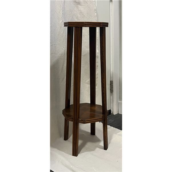 Wood Plant Stand 9.5"x11"x31"