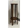 Image 1 : Wood Plant Stand 9.5"x11"x31"