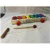 Image 1 : vintage Fisher Price Childs Rolling Xylophone