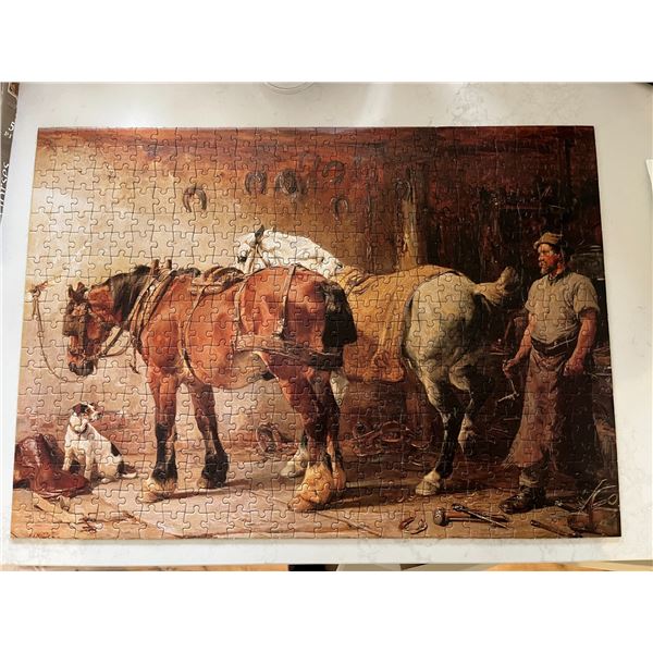 Falcon Horses 500 Piece Puzzle