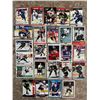 Image 1 : 1254- Raider hockey heroes lot of 25 different cards. Baumgartner. McAmmond. Kimble. Issel. Modano. 