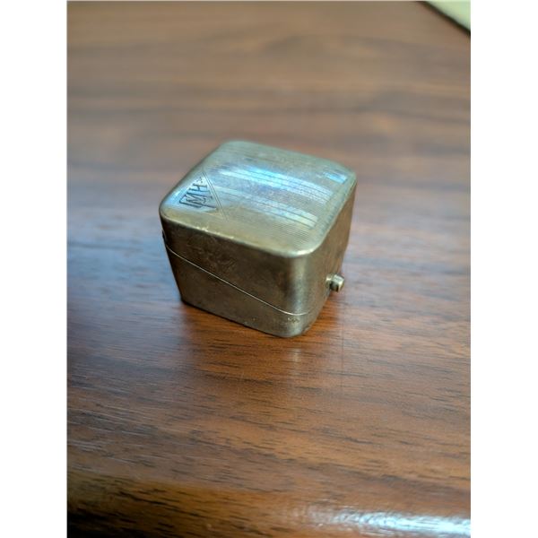 Sterling Silver Ring Bix w/ Sea Shell Design Ring Size 7