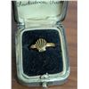 Image 4 : Sterling Silver Ring Bix w/ Sea Shell Design Ring Size 7
