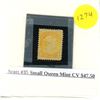 Image 1 : Scott #35 Small Queen Mint CV $47.50 stamp