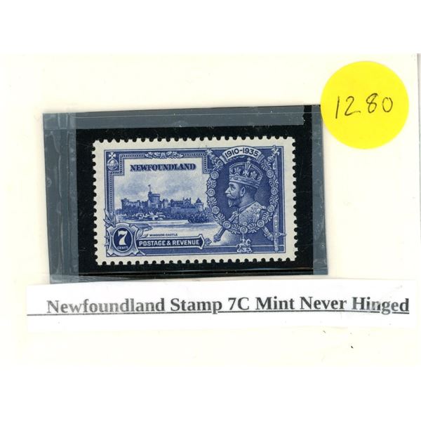 Newfoundland stamp 7C Mint never hinged stamp