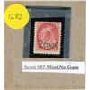 Image 1 : Scott #87 Mint no gum stamp