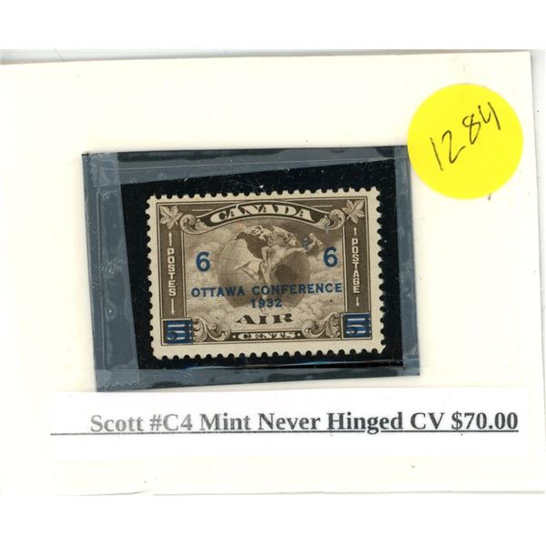 Scott #C4 Mint never hinged stamp