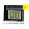 Image 1 : Scott #100 Mint unused CV $140.00 stamp
