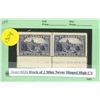 Image 1 : Scott #226 block of 2 Mint never hinged high CV stamp
