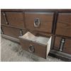 Image 5 : Drawer w/ Spiral Design Handles and Mirror 66"x18"x30-72"