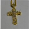 Image 3 : Sparkly cross necklace