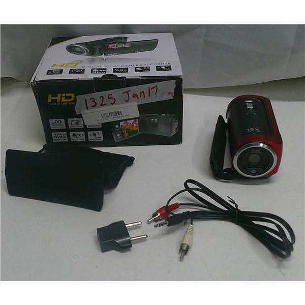 HD digital video camera recorder (in original box)