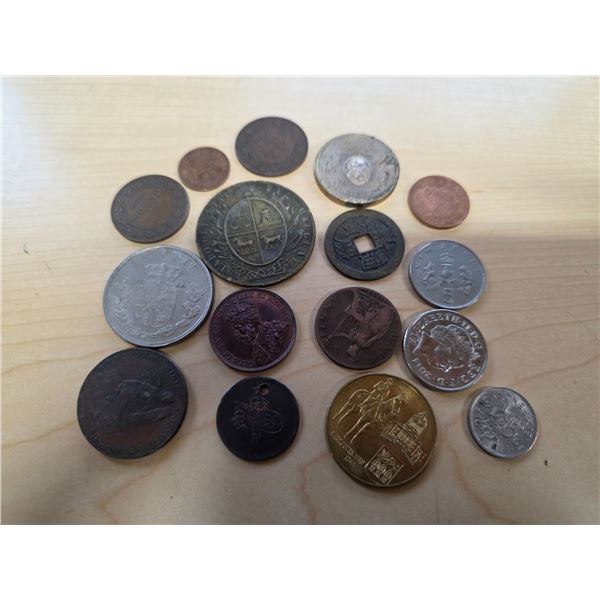 Lot of coins/ tokens