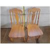 Image 1 : Two Kitchen Chairs. (Height 34")