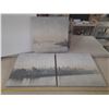 Image 1 : (3) Wall Decorative Paintings - (22" X 22")
