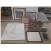 Image 1 : Lot of Picture Frames and Decorative Items.
