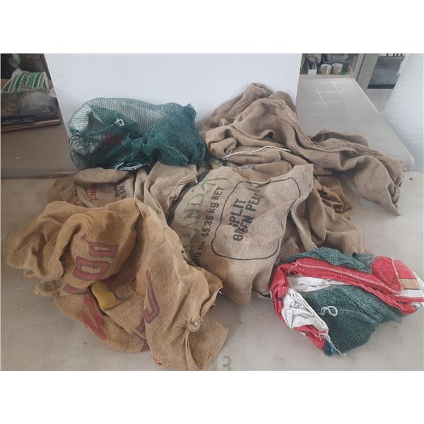 Box of Empty Seeds Sack.