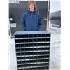 Image 11 : STEEL STORAGE PARTS BIN CABINET - 72 COMPARTMENTS
