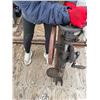 Image 6 : ANTIQUE WALL MOUNT HAND CRANK OR BELT DRIVEN DRILL PRESS