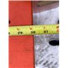Image 7 : VINTAGE METAL NIEHOFF LOCKING WALL PARTS CABINET - IGNITION TUNE-UP (ORANGE)